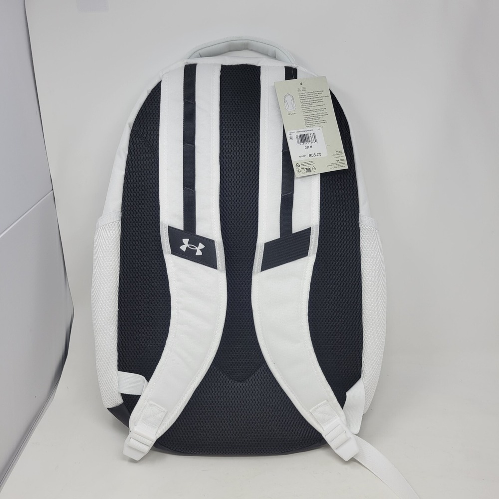 Under Armour UA Storm Adult Hustle 5.0 Backpack, white - Picture 4 of 5